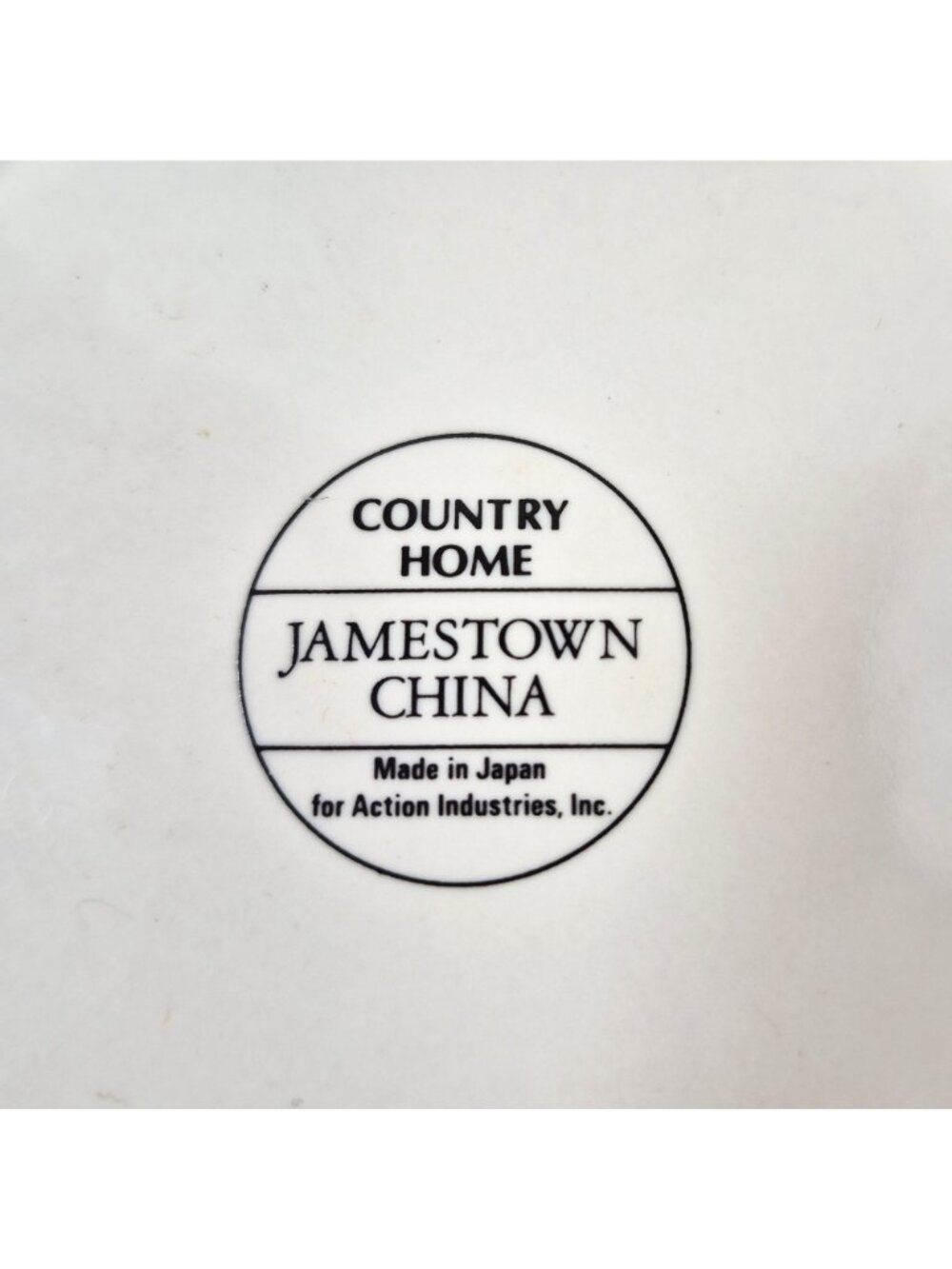 Jamestown China Country Home Large Serving Bowl Farmhouse Scene Japan - Picture 10 of 10